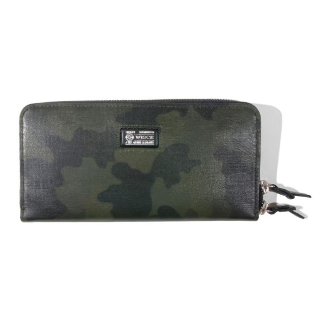 WISCE (ワイス)   CAMOUFLAGE LEATHER   LONG WALLET / 長財布