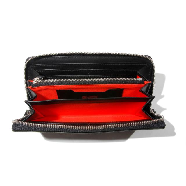 WISCE (ワイス) CAMOUFLAGE LEATHER LONG WALLET / 長財布