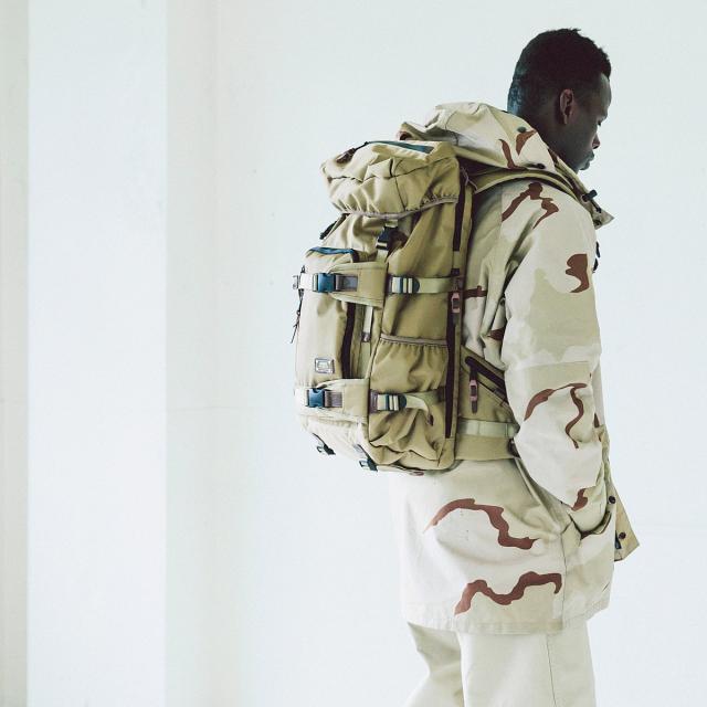 アッソブ公式通販 / AS2OV (アッソブ) バックパック リュックサック アウトドアバッグ 旅行バッグ CORDURA DOBBY 305D BACK PACK KHAKI 061400 リュック バッグ カバン メンズ 通勤 通学 PC PC収納 ノートパソコン 大容量 ブランド アウトドア_5