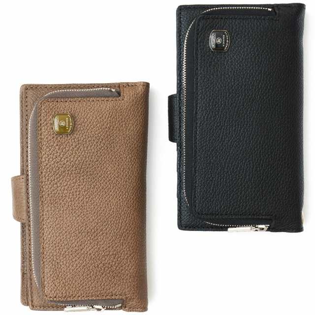 アッソブ公式通販 / AS2OV (アッソブ) SHRINK LEATHER MOBILE MULTI CASE Lサイズ / 財布 スマホケース 081704