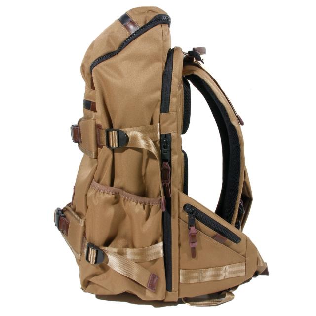 アッソブ公式通販 / AS2OV (アッソブ) バックパック リュックサック アウトドアバッグ 旅行バッグCORDURA DOBBY 305D ROUND ZIP BACK PACK KHAKI 061409_2