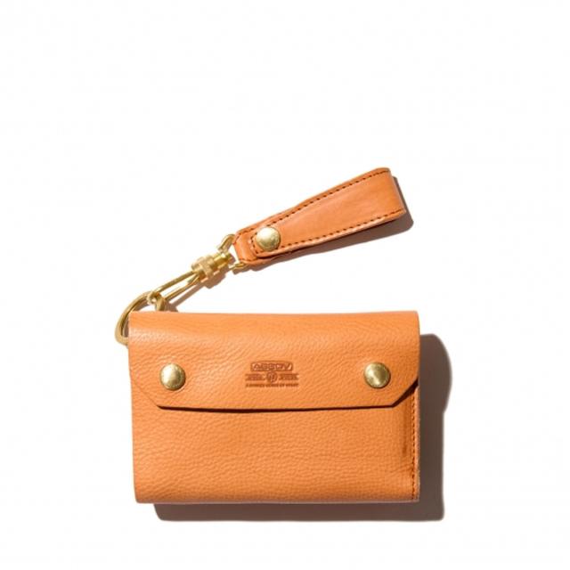 アッソブ公式通販 / AS2OV (アッソブ) 財布 メンズ OILED SHRINK LEATHER SHORT WALLET / 折財布 101402 レザー ミニ財布 キーケース 小銭入れ 革 折り畳み_1