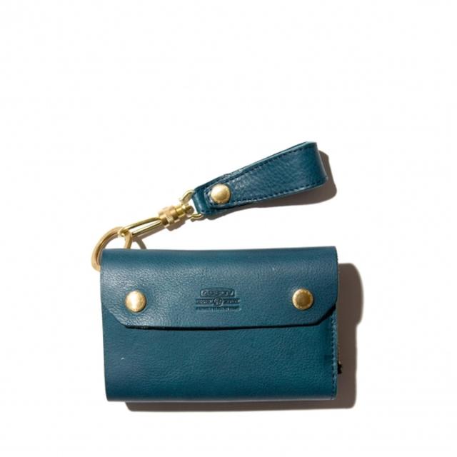 アッソブ公式通販 / AS2OV (アッソブ) 財布 メンズ OILED SHRINK LEATHER SHORT WALLET / 折財布 101402 レザー ミニ財布 キーケース 小銭入れ 革 折り畳み_2