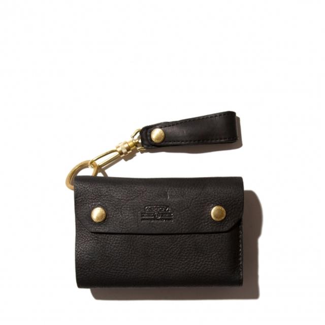 アッソブ公式通販 / AS2OV (アッソブ) 財布 メンズ OILED SHRINK LEATHER SHORT WALLET / 折財布 101402 レザー ミニ財布 キーケース 小銭入れ 革 折り畳み_3
