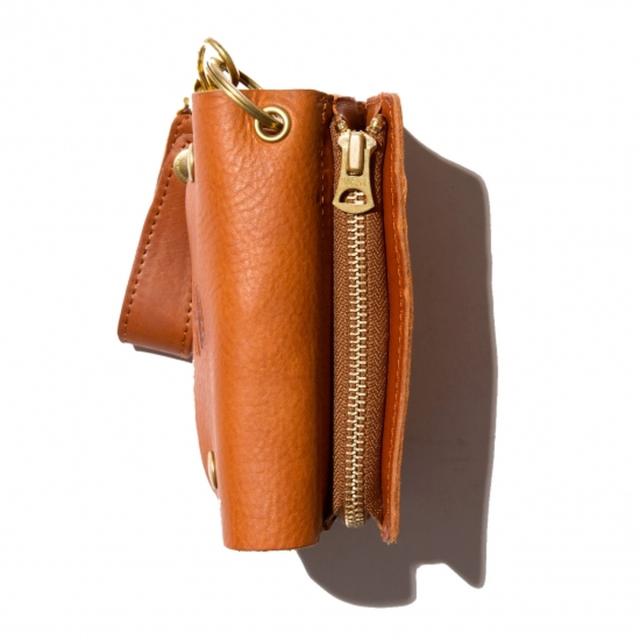 アッソブ公式通販 / AS2OV (アッソブ) 財布 メンズ OILED SHRINK LEATHER SHORT WALLET / 折財布 101402 レザー ミニ財布 キーケース 小銭入れ 革 折り畳み_6