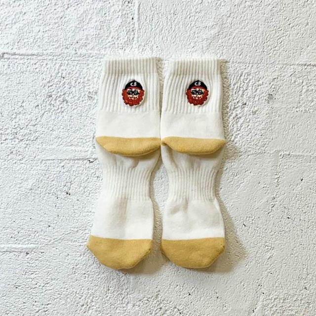 Chi-bee CITY BOY SOX-WHITE