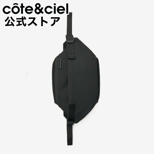 [公式直営] cote&ciel コートエシエル ISARAU SMALL Eco Yarn Black イザラウ ボディバッグ ショルダーバッグ [JAPAN LIMITED] コートアンドシエル コートシエル 撥水 日本正規代理