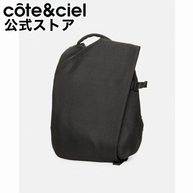 [公式直営] cote&ciel コートエシエル ISAR S Eco Yarn Black 日本正規代理 バックパック リュック コートアンドシエル コートシエル 撥