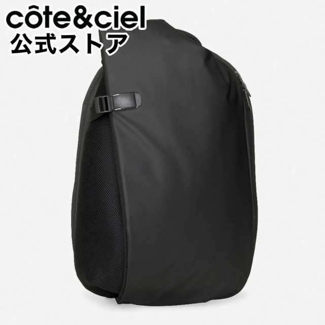 [公式直営] cote&ciel コートエシエル ISAR M Obisian Black イザール リュック バックパック コートアンドシエル コートシエル 防水 日本正規代理の通販は 70,400円