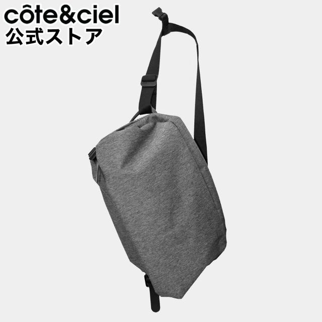 [公式直営] cote&ciel コートエシエル RISS メッセンジャーバッグ 13インチ PC 収納 Eco Yarn Black Melenge [JAPAN LIMITED] リス コートアンドシエル コートシエル 撥水 日本正規代理