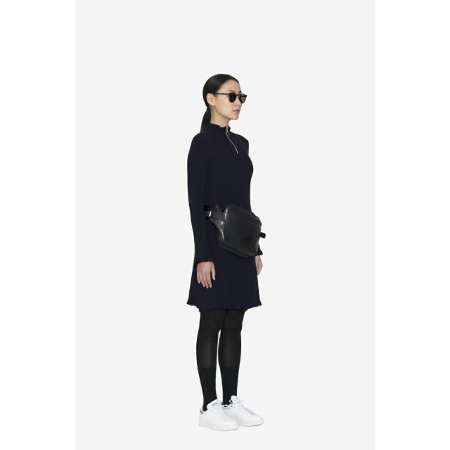 [公式直営] cote&ciel コートエシエル Isarau Alias Cowhile Leather Agate Black ショルダーバッグ メッセンジャーバッグ ボディーバッグ 通勤 iPad収納 コートアンドシエル コートシエル_4