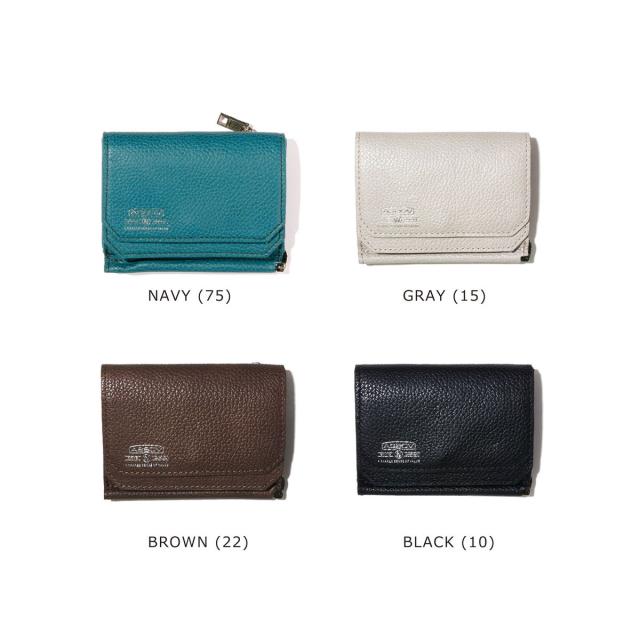 アッソブ 折財布 財布 ショートウォレット MOBILE SHRINK SHORT WALLET BLACK | AS2OV アッソブ LEATHER MOBILE SHORT WALLET 081601 (CAMEL