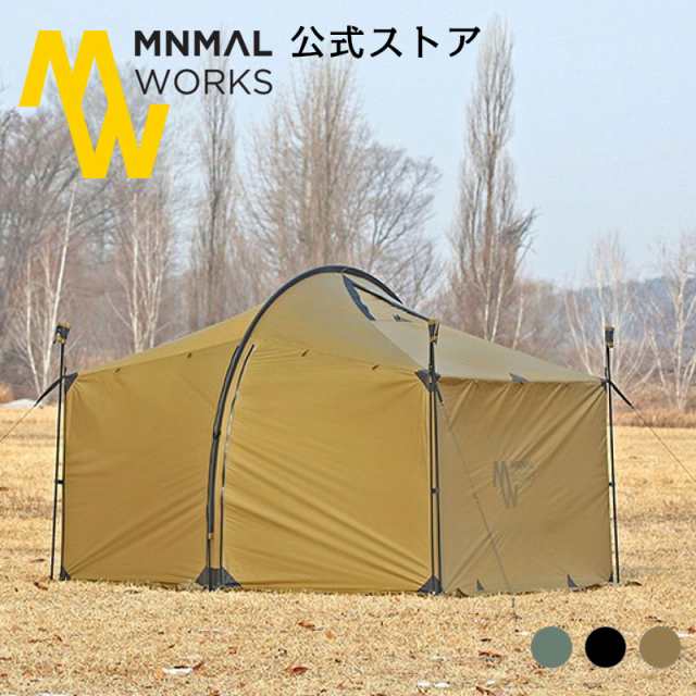 ミニマルワークス MINIMAL WORKS ジャックシェルターサイドポール JACK SHELTER SIDE POLE 2ea アウトドア キャンプ ポール テント サイドポール