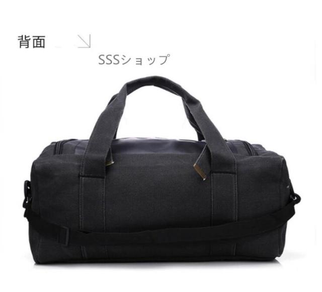DIESEL✨2way キャンバス&レザー　ボストンバッグ　旅行カバン　大容量 ボストンバッグ メンズ レディース 大容量 旅行 旅行カバン 旅行