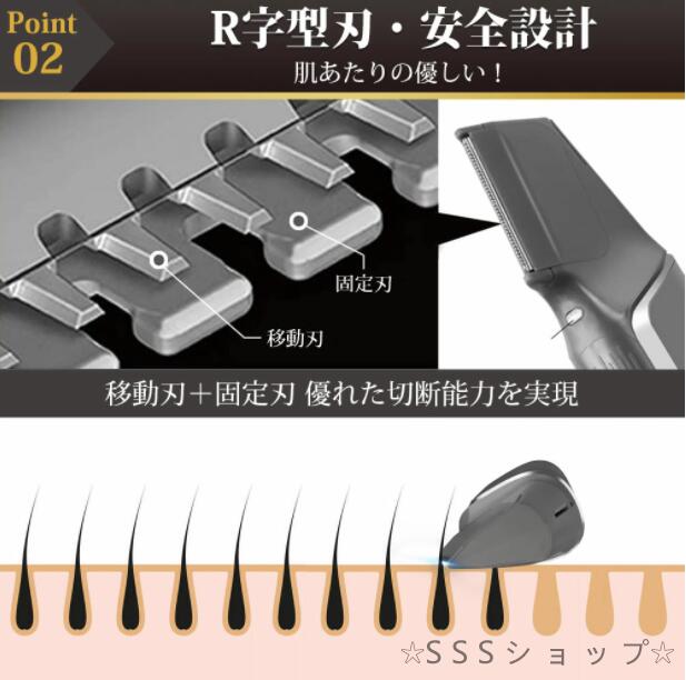 ️新品️バリカン ボディーシェーバー メンズ 子ども 3in1 Type-C ボディシェーバー 電動バリカン ヒゲトリマー 男性 ヘアトリマー ヘア