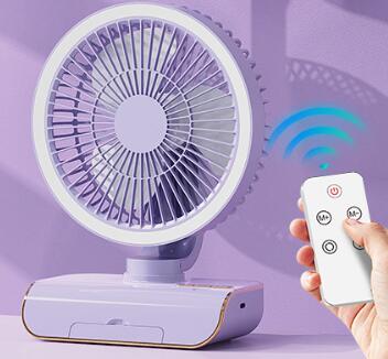 サーキュレーター　コードレス　扇風機8畳　首振り　ライト付き　壁掛け扇風機　卓上 卓上扇風機 首振り コードレス USB充電式 サーキュレーター