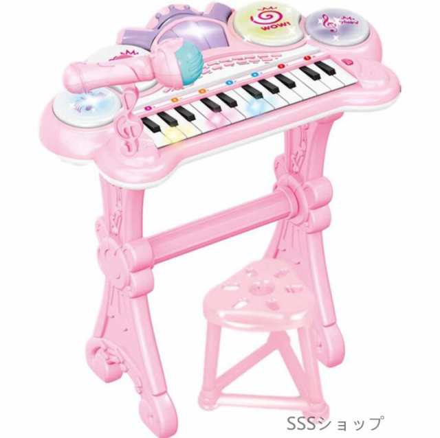 キッズ 可愛いピアノおもちゃ 電子ミニピアノ 音楽おもちゃ ミニ