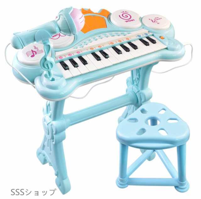 キッズ 可愛いピアノおもちゃ 電子ミニピアノ 音楽おもちゃ ミニ 