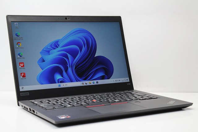 ノートパソコン 中古 Windows11 Lenovo ThinkPad X395 Ryzen 5 PRO 3500U メモリ8GB SSD256GB WPS offce搭載 カメラ 13.3インチ
