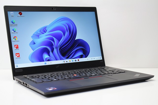 ノートパソコン 中古 Windows11 Lenovo ThinkPad X395 Ryzen 5 PRO 3500U メモリ8GB SSD256GB WPS offce搭載 カメラ 13.3インチ
