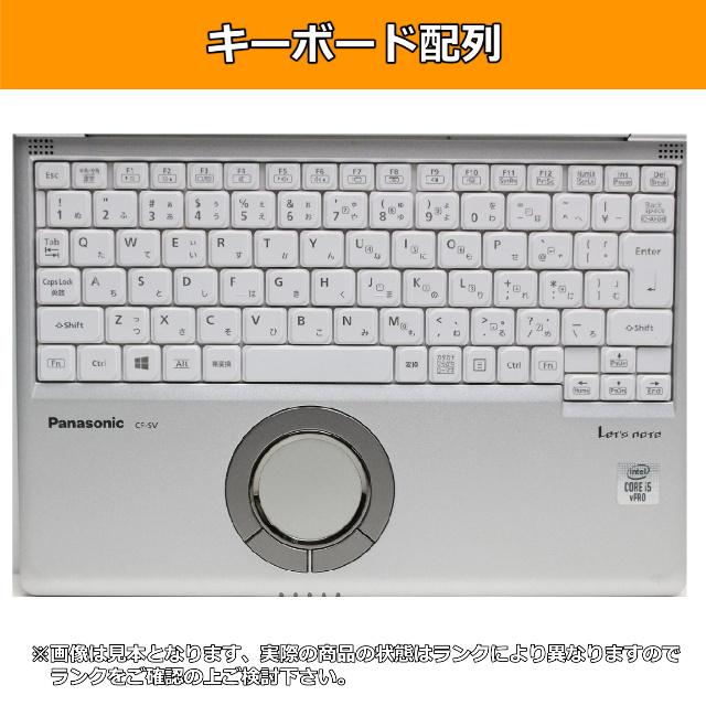 ノートパソコン 中古 ハイスペック Panasonic レッツノート CF-SV9 第