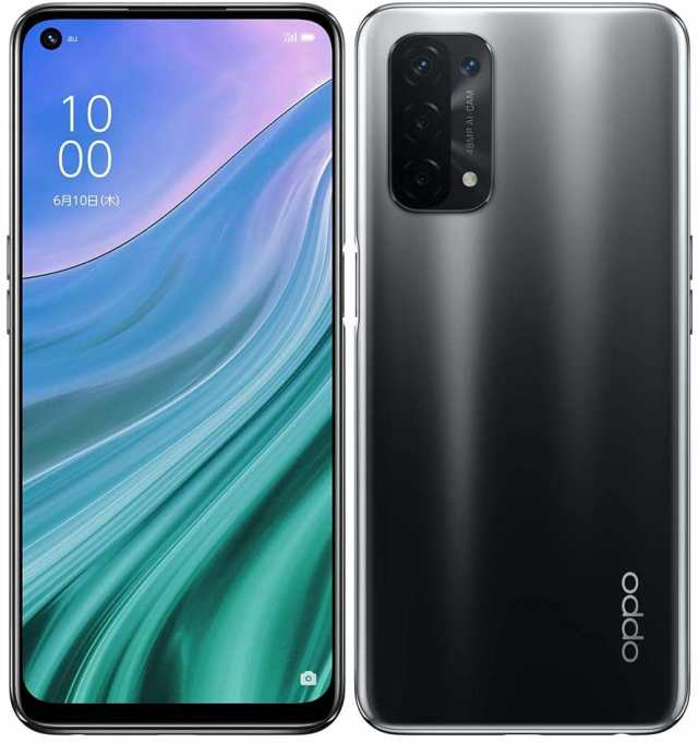 新品未使用　OPPO A54 パープル　a u SIMフリー　4/14一括購入