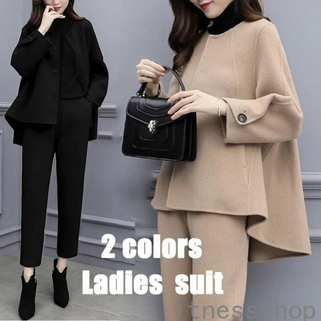 新生活 卒業式 スーツ 母 セットアップ レディース 秋 冬 40代 50代 卒業式 服 母 パンツスーツ セレモニースーツ 卒園式 服装 ママ 入学式 スーツ レディース 母親の通販は