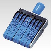 シヤチハタ欧文８連　特大号　明朝体CF-8LM　ご注文合計金額900円以上送料無料発送 9,098円