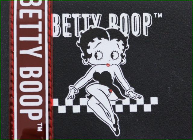 財布 レディース メンズ 二つ折り財布 ベティちゃん ベティーブープ ブロックチェック ラウンドファスナータイプ ブラック 全国送料無料 の通販はau Pay マーケット 服飾雑貨専門店 エクサス Au Pay マーケット店