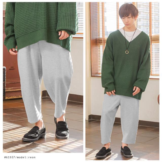 バルーンパンツ メンズ ワイドパンツ メンズ ワイド 太め サルエルパンツ スウェット 7分丈 イージーパンツ メンズ ゆるパンツ メンズ ゆの通販はau Pay マーケット Minority メンズセレクトショップ