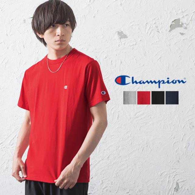 チャンピオン Tシャツ メンズ 半袖 Champion Tシャツ メンズ ブランド 半袖tシャツ ロゴt クルーネック 白tシャツ 刺繍 ワッペン 大きいの通販はau Pay マーケット Minority メンズセレクトショップ
