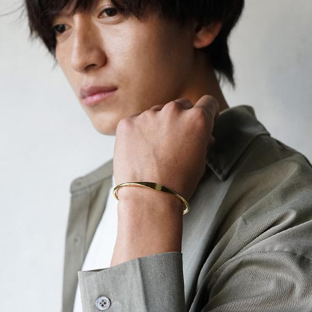 バングル メンズ ブレスレット メンズ シルバー バングル シンプル バングル ペア プレート アクセサリー 腕輪 細い かっこいい の通販はau Pay マーケット Minority メンズセレクトショップ