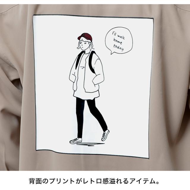 シャツ メンズ 長袖 とろみシャツ ブラウス とろみ素材 イラスト オーバーサイズシャツ ビッグシルエット シャツ 長袖シャツ プリントシの通販はau Pay マーケット Minority メンズセレクトショップ