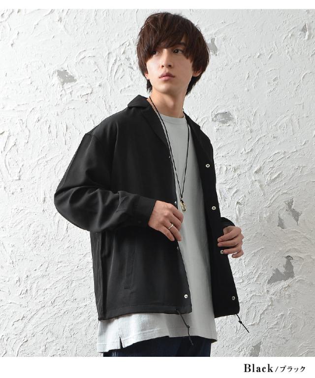 エッセンシャルズ コーチジャケット メンズ 春物 アウター コーチ ジャケット メンズ バックプリント ライトアウター テーラードジャケット メンズ 春 羽織 超美品 Conetica Com Mx