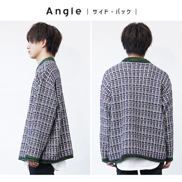 MinoriTY SELECT ツイードニットの通販は MinoriTY SELECT ツイードニットの通販は