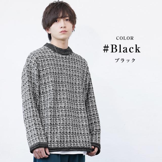 MinoriTY SELECT ツイードニットの通販は MinoriTY SELECT ツイードニットの通販は