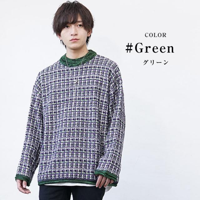 MinoriTY SELECT ツイードニットの通販は MinoriTY SELECT ツイードニットの通販は