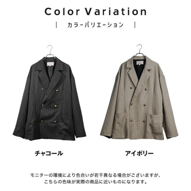 【送料無料】テーラードジャケット メンズ オーバーサイズ ビッグシルエット ブレザー メンズ テーラード ジャケット ライトアウター とろみ素材 スーツ地 大きいサイズ セットアップ対応 韓国 ファッション 春服 春 春夏 メンズファッション モード系 minority マイノリティ_15