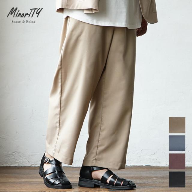 イージーパンツ メンズ ワイドパンツ メンズ パンツ スラックス メンズ 大きいサイズ ワイドパンツ ゆったり パンツ スーツ生地 パンツ 無地 ズボン ずぼん ウエストゴム パンツ セットアップ対応 韓国 ファッション メンズファッション モード系 春服 春 春新作 hit_dの通販は 5,203円