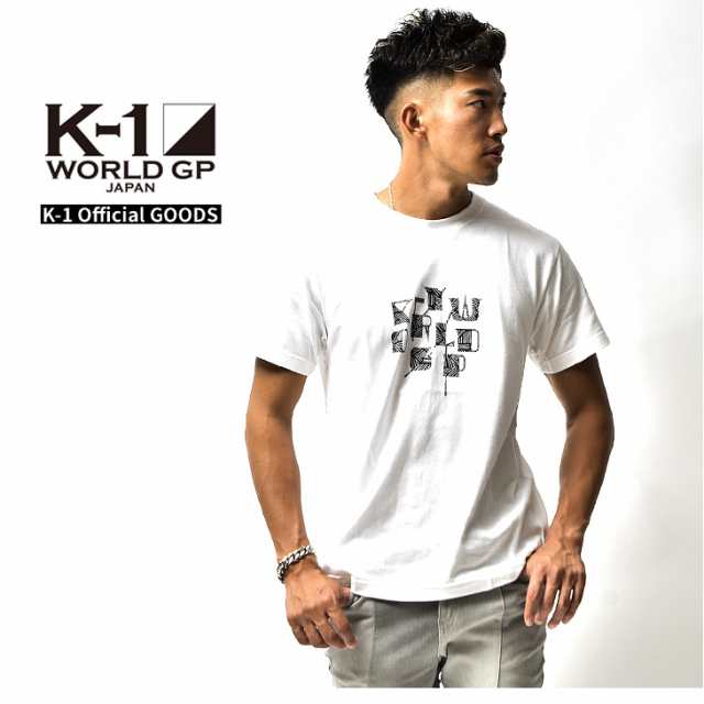 K-1 Tシャツ K1 ロゴTシャツ グラフィック Tシャツ 半袖Tシャツ