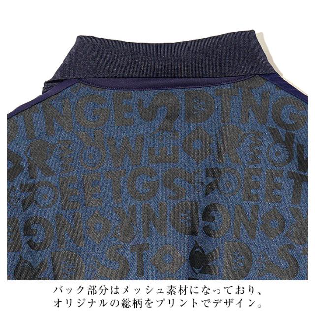 ゴルフウェア メンズ ブランド ポロシャツ メンズ 長袖 切り替え 長袖