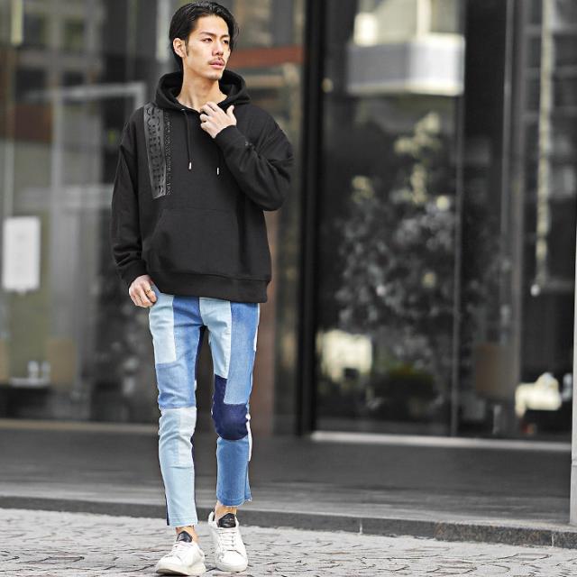 ジーンズ BORN FREE 2 REGULAR STYLE SELVEDGE STRETCH JEANS