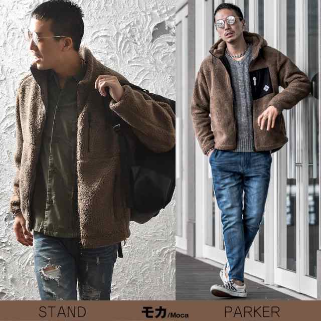 パーカー メンズ ジャケット アウター スタンド Zipパーカー ハイネック Big 大きいサイズ ビッグ 春 春服 服 物 Trend Dの通販はau Pay マーケット Joker