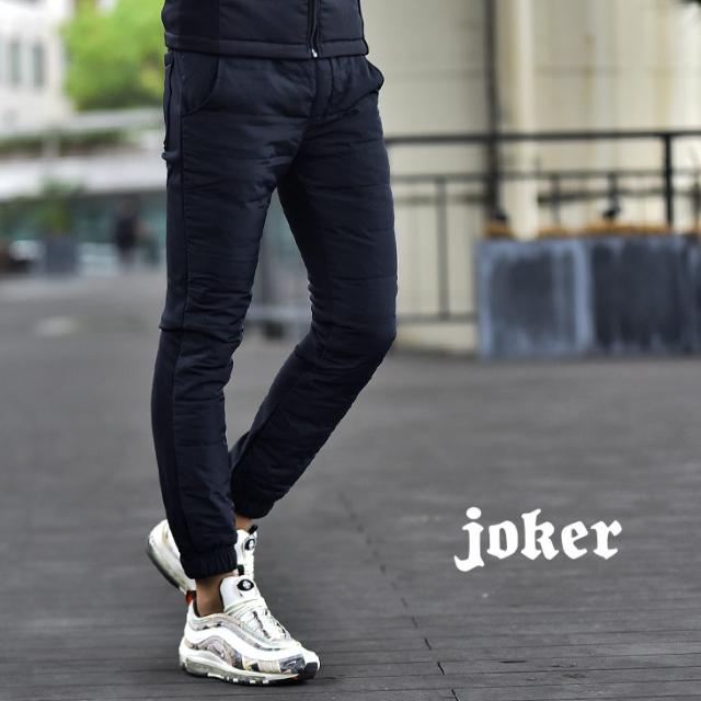 ジョガーパンツ メンズ スウェット スウェットパンツ 秋新作 即日発送 ダウン ダウンパンツ 暖か ジョガー 裏起毛 裏ボ 大きいサイズ Ll の通販はau Pay マーケット Joker