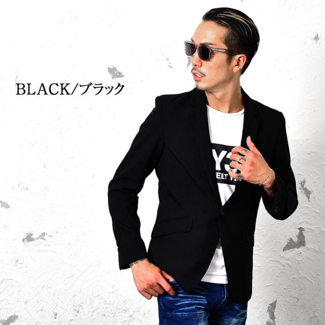 ジャケット テーラードジャケット スーツ スリーピース Xl メンズ ブラック グレー メンズファッション お兄系 春 春服 ホスト オラオラの通販はau Pay マーケット Joker