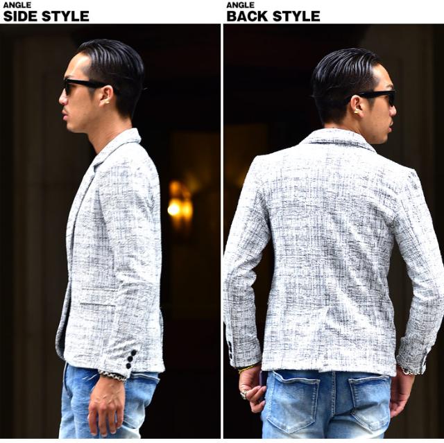 テーラードジャケット ジャケット メンズ テーラード フォーマル ショート丈 ショートジャケット キレイめ 結婚式 二次会 ホスト コーデ の通販はau Pay マーケット Joker