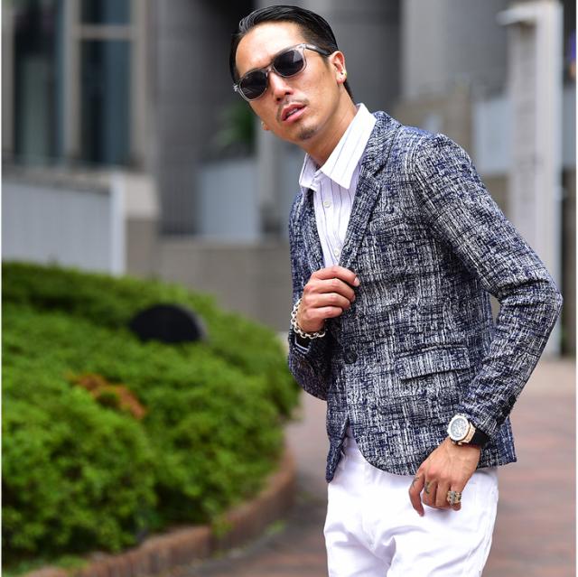 テーラードジャケット ジャケット メンズ テーラード フォーマル ショート丈 ショートジャケット キレイめ 結婚式 二次会 ホスト コーデ の通販はau Pay マーケット Joker