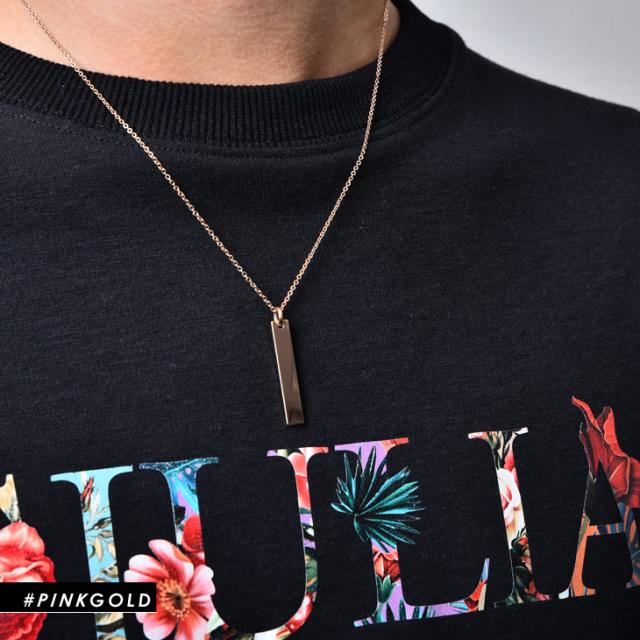ネックレス メンズ ステンレス アクセサリー ゴールド プレート レディース つけっぱなし サビない サージカル 金属アレルギー アレルギの通販はau Pay マーケット Joker