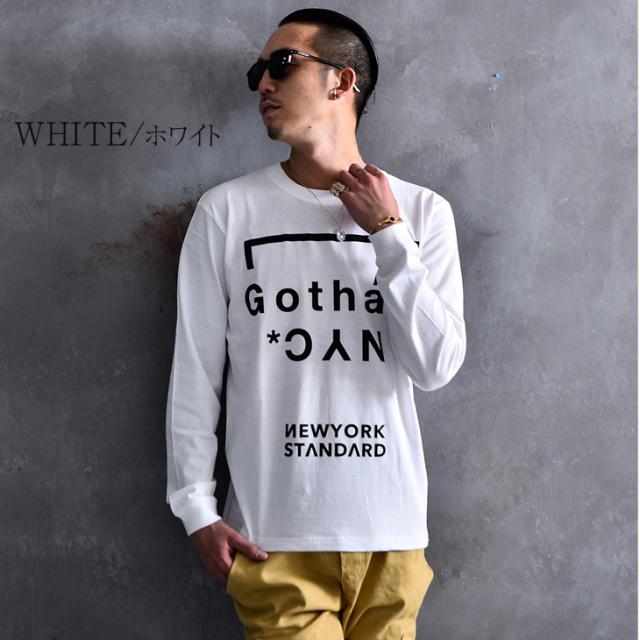 ゴッサム Nyc Gotham Nyc ゴッサムニューヨーク Tシャツ 長袖 メンズ 長袖tシャツ ロンt ブランド ストリート ロゴ ロングtシャツ ロンテの通販はau Pay マーケット Joker