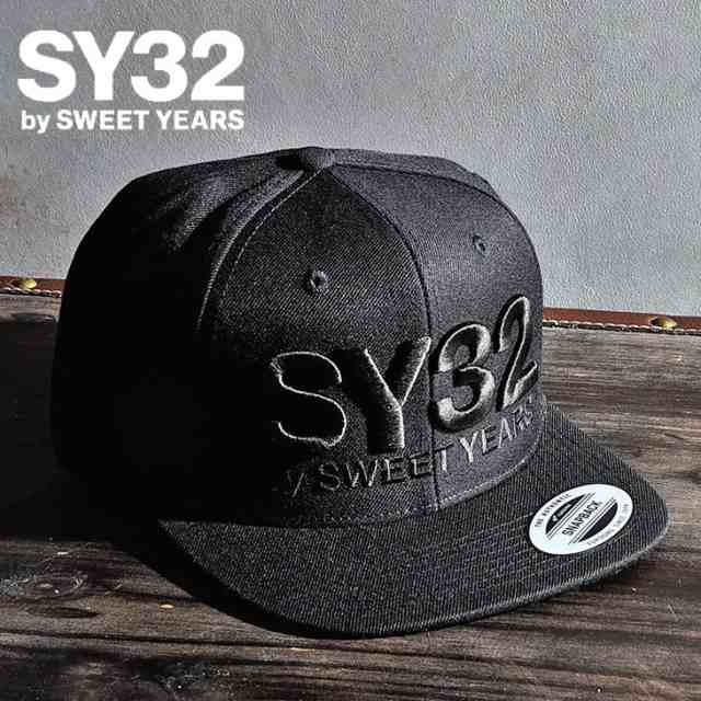 Sy32 Sweet Years スウィートイヤーズ キャップ メンズ レディース ブランド メンズキャップ 帽子 浅め 洗える 黒 男 ブラック おしゃれ の通販はau Pay マーケット Joker